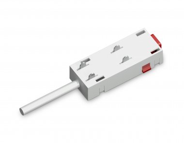 Фотография товара 'Ambrella GL1101 Ввод питания для шинопровода Magnetic 220V WH'