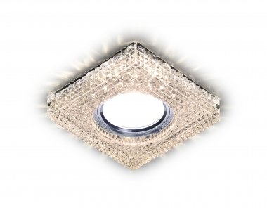 Фотография товара 'Ambrella S272 CL/WW Встраиваемый точечный светильник со светодиодной лентой MR16+3W'