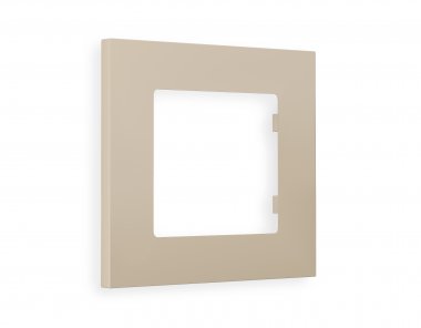 Фотография товара 'Ambrella AF250361 Рамка ALFA Qubi (Серо-бежевый матовый) 1-ая'