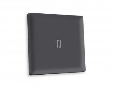 Фотография товара 'Ambrella AP9020 Лицевая панель ALFA (Графит Мягкое касание) для 1-клавишных выключателей'