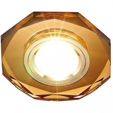 Фотография товара 'Ambrella 8020 BR Встраиваемый потолочный точечный светильник MR16 D110 mm'