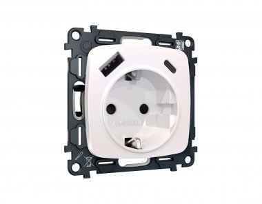 Фотография товара 'Ambrella MO210010 Комплект механизма электрической розетки OMEGA'