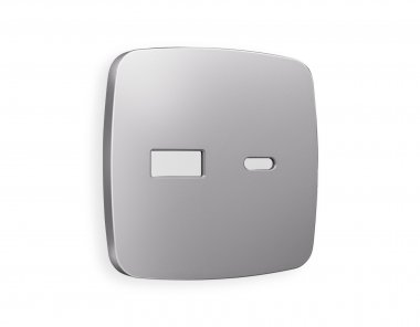 Фотография товара 'Ambrella OP5110 Лицевая панель OMEGA (Сталь матовый) для розетки 2USB'