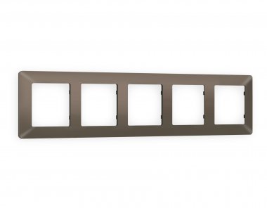 Фотография товара 'Ambrella AF110635 Рамка ALFA Line (Темная бронза матовый) 5-ая'