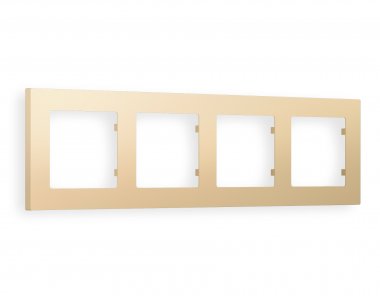 Фотография товара 'Ambrella AF220604 Рамка ALFA Techno (Шампань) 4-ая'