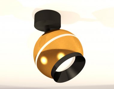 Фотография товара 'Ambrella XM1105001 Комплект поворотного светильника с дополнительной подсветкой PYG/SBK/PBK'