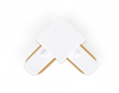 Фотография товара 'Ambrella GL7070 Коннектор угловой однофазный для соединения трековых шинопроводов'