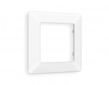 Фотография товара 'Ambrella AF110121 Рамка ALFA Line (Белый матовый) 1-ая'