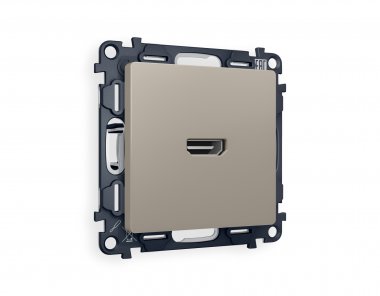 Фотография товара 'Ambrella MA374010 Комплект механизма розетки HDMI 2.0 ALFA'