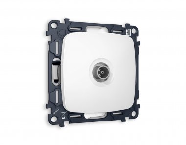 Фотография товара 'Ambrella MO133030 Комплект механизма TV розетки проходной OMEGA'