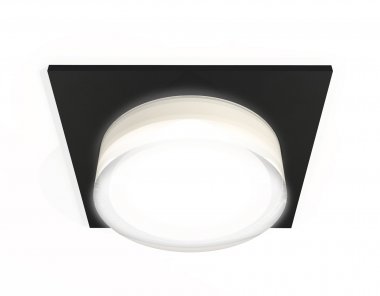 Фотография товара 'Ambrella XC7632043 Комплект встраиваемого светильника c акрилом SBK/FR/CL'