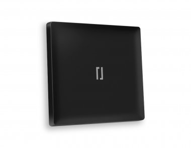 Фотография товара 'Ambrella AP8020 Лицевая панель ALFA (Черный матовый) для 1-клавишных выключателей'