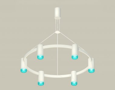 Фотография товара 'Ambrella XB9021202 Комплект подвесного светильника с композитным хрусталем'