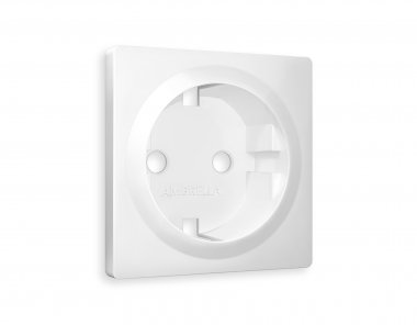 Фотография товара 'Ambrella AP1260 Лицевая панель ALFA (Белый матовый) для электрической розетки'