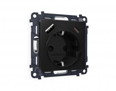 Фотография товара 'Ambrella MA810010 Комплект механизма электрической розетки ALFA'