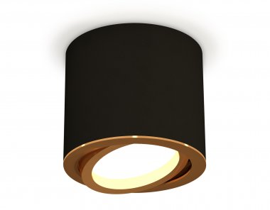 Фотография товара 'Ambrella XS7402003 Комплект накладного поворотного светильника SBK/PYG'