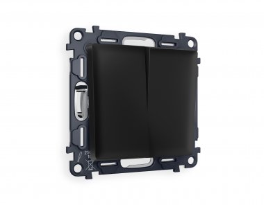 Фотография товара 'Ambrella MA803010 Комплект механизма 2-клавишного выключателя ALFA'