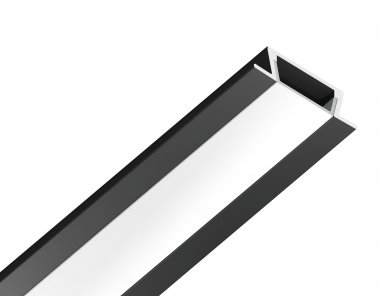 Фотография товара 'Ambrella GP1001BK Алюминиевый профиль встраиваемый 2000*21.5*6.8'