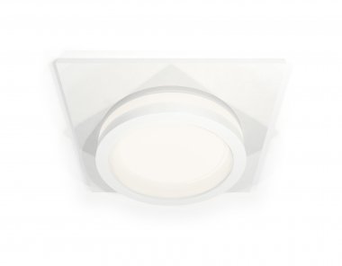 Фотография товара 'Ambrella XC6520060 Комплект встраиваемого светильника с акрилом SWH/FR'