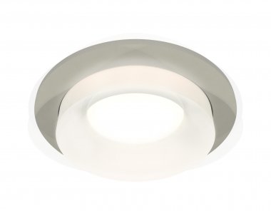 Фотография товара 'Ambrella XC7623041 Комплект встраиваемого светильника c акрилом SGR/FR'