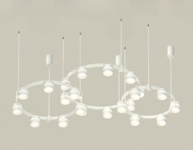 Фотография товара 'Ambrella XR92082200 Комплект подвесного светильника с акрилом GX53 (A9208, C9241, C9236, C9231, N8444)'