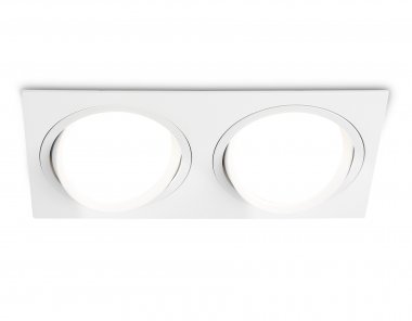 Фотография товара 'Ambrella TN51919 Светильник встраиваемый поворотный точечный GX53 max 12W 220*115*23'