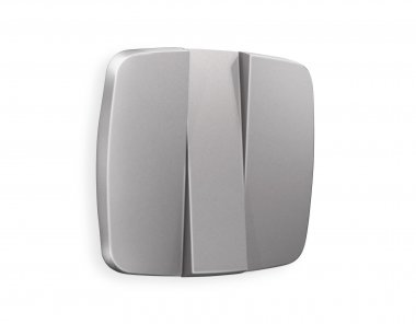 Фотография товара 'Ambrella OP5050 Лицевая панель OMEGA (Сталь матовый) для 3-клавишных выключателей'