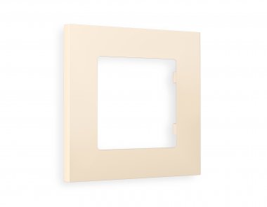 Фотография товара 'Ambrella AF250331 Рамка ALFA Qubi (Бежевый матовый) 1-ая'