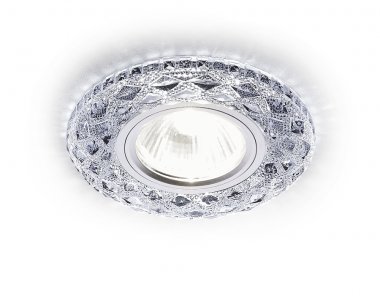 Фотография товара 'Ambrella S288 CH Встраиваемый точечный светильник со светодиодной лентой MR16+3W'