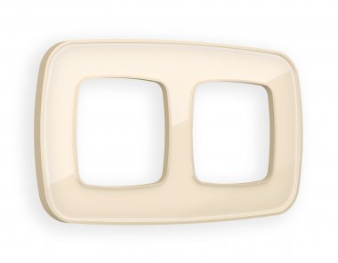 Фотография товара 'Ambrella OF640302 Рамка OMEGA Coint (Бежевый Стекло органическое) 2-ая'