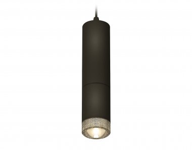 Фотография товара 'Ambrella XP6313001 Комплект подвесного светильника с композитным хрусталем SBK/CL'