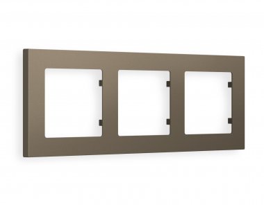 Фотография товара 'Ambrella AF220633 Рамка ALFA Techno (Темная бронза матовый) 3-ая'