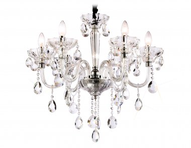 Фотография товара 'Ambrella TR4900 Подвесная люстра с хрусталем E14/6 max 40W D663*598'