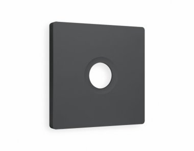 Фотография товара 'Ambrella AP9130 Лицевая панель ALFA (Графит Мягкое касание) для TV розетки'