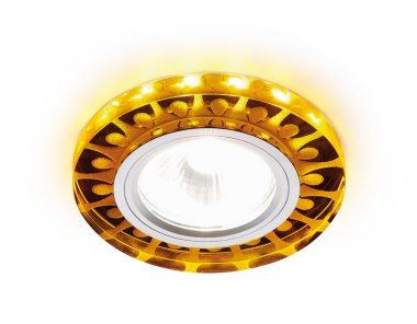 Фотография товара 'Ambrella S219 WH/CH/YL ТОЧЕЧНЫЙ СВЕТИЛЬНИК MR16+3W'