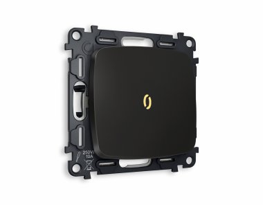 Фотография товара 'Ambrella MO802030 Комплект механизма 1-клавишного проходного выключателя с подсветкой 3200K'