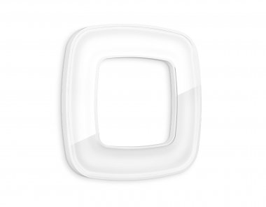 Фотография товара 'Ambrella OF640101 Рамка OMEGA Coint (Белый Стекло органическое) 1-ая'