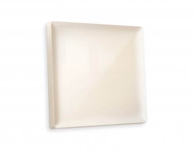 Фотография товара 'Ambrella AP3010 Лицевая панель ALFA (Бежевый глянец) для 1-клавишных выключателей'