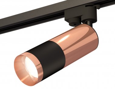 Фотография товара 'Ambrella XT6302060 Комплект трекового однофазного светильника SBK/PPG'