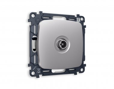 Фотография товара 'Ambrella MO513030 Комплект механизма TV розетки проходной OMEGA'