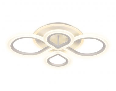 Фотография товара 'Ambrella FA520 Потолочный светодиодный светильник с пультом и подсветкой 80W+28W 650*410*80'