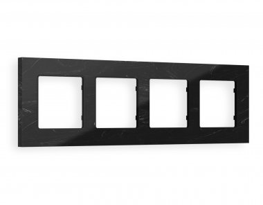 Фотография товара 'Ambrella AF930704 Рамка ALFA Grand (Черный мрамор) 4-ая'