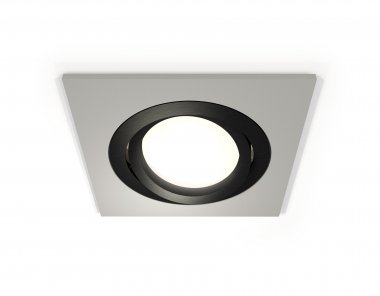 Фотография товара 'Ambrella XC7633081 Комплект встраиваемого поворотного светильника SGR/PBK'