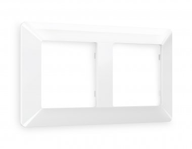 Фотография товара 'Ambrella AF110102 Рамка ALFA Line (Белый глянец) 2-ая'