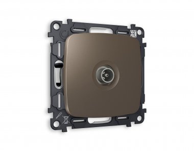 Фотография товара 'Ambrella MO643030 Комплект механизма TV розетки проходной OMEGA'