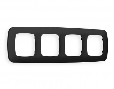 Фотография товара 'Ambrella OF140704 Рамка OMEGA Ecta (Черный матовый) 4-ая'