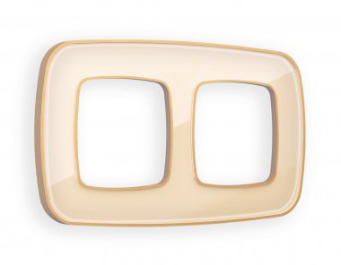 Фотография товара 'Ambrella OF640342 Рамка OMEGA Coint (Бежевый Стекло органическое/Шампань) 2-ая'