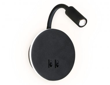 Фотография товара 'Ambrella FW296 Настенный светодиодный светильник 6400К+4200K 6W+3W D150*163'