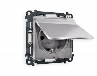 Фотография товара 'Ambrella MA508010 Комплект механизма электрической розетки ALFA'