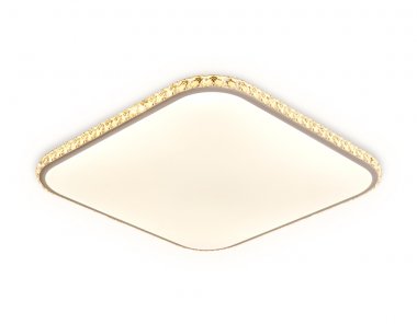 Фотография товара 'Ambrella FF75 Потолочный светодиодный светильник с пультом 48W+24W 400*400*60'